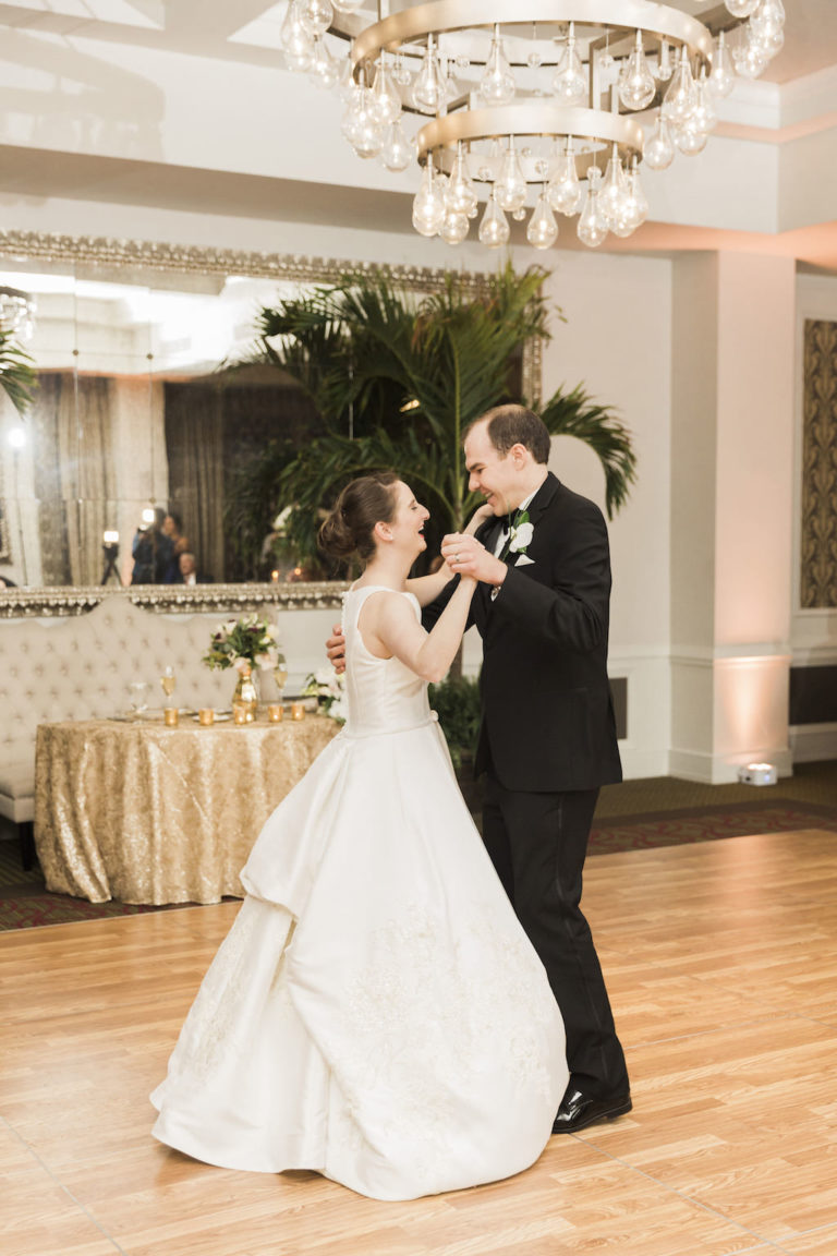 Classic Gold And Green Downtown St. Pete Wedding | The Birchwood ...