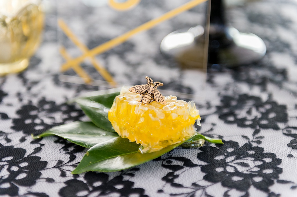 Honeycomb, Bumble Inspired Wedding Decor, Bumble Bee | Tampa Bay Wedding Photographer Andi Diamond Photography