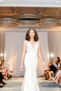 White Mermaid Style Wedding Dress, Illusion Lace Bodice, Plunging Neckline | Tampa Bay Wedding Photographer Lifelong Photography Studios | Truly Forever Bridal | The Ritz Carlton Sarasota | Planner NK Weddings