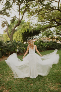 Florida Beach Inspired Spaghetti Strap White Karen Willis Holmes Wedding Dress
