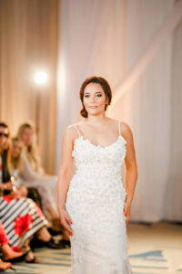 White, Floral Detailed, White Wedding Dress | Designer Matthew Christopher | Truly Forever Bridal | The Ritz Carlton Sarasota | Planner NK Weddings