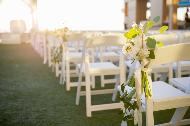 Elegant Blush Pink And Grey Clearwater Beach Wedding Opal Sands