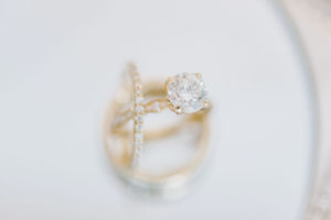 Classic Round Solitaire Diamond with Yellow Gold Band, Engagement Ring | Tampa Bay Wedding Photographer Kera Photography