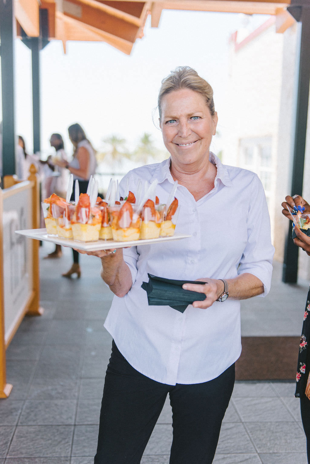 Marry Me Tampa Bay "Before 5" Networking Event | Tampa Bay Photographer Kera Photography | Appetizers at Hi-Fi Rooftop Bar at The Fenway Hotel in Dunedin