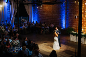 Florida Bride and Groom First Dance | Downtown St. Pete Historic Wedding Venue NOVA 535