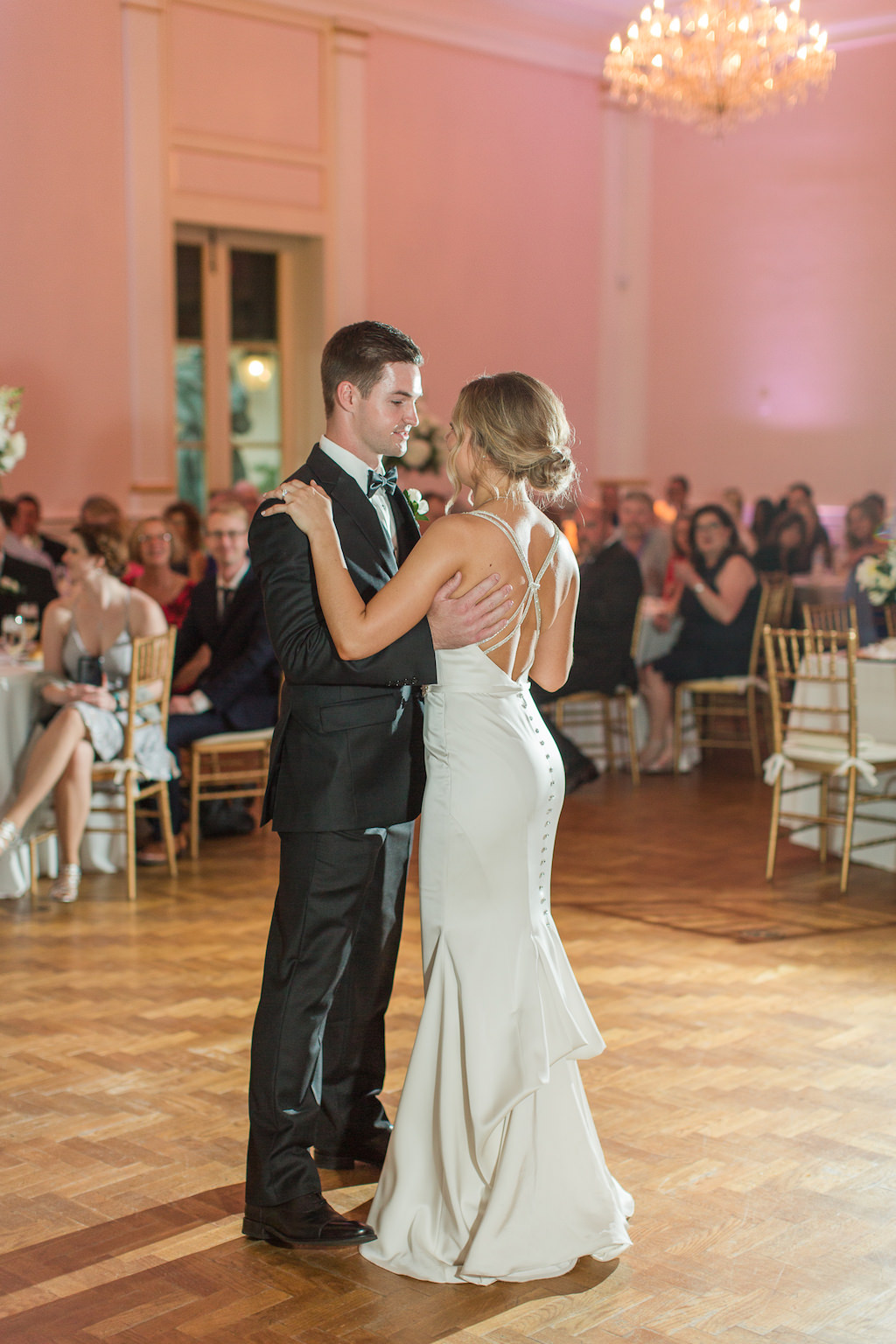 Classic Tampa Bay Bride and Groom First Dance Ballroom Wedding Reception