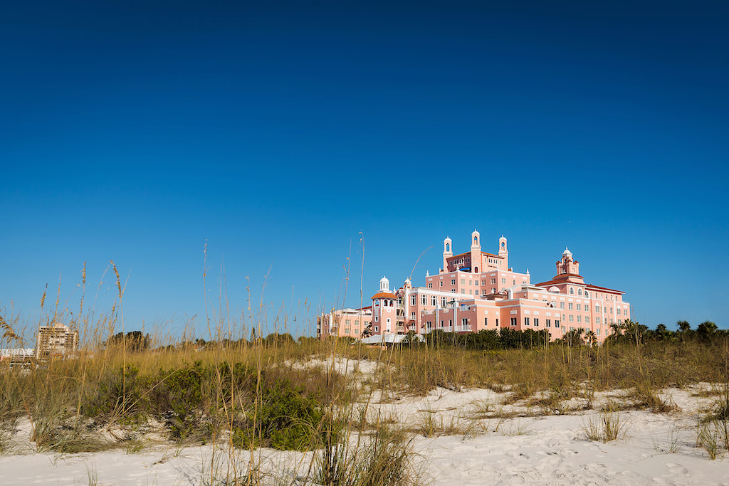 The Pink Palace, Historic Beachfront Florida Wedding Venue The Don CeSar in St. Pete Beach