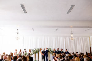 Bride and Groom Wedding Ceremony Portrait Exchanging Vows | Tampa Bay Wedding Photographer Lifelong Photography Studio