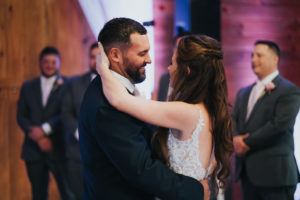 Tampa Bride and Groom First Dance Wedding Reception Portrait