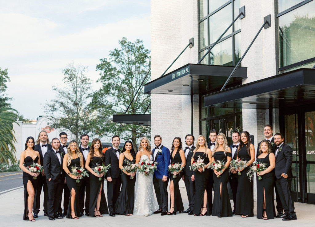 Hyde House Bridal Party Portrait | Dewitt for Love Photography