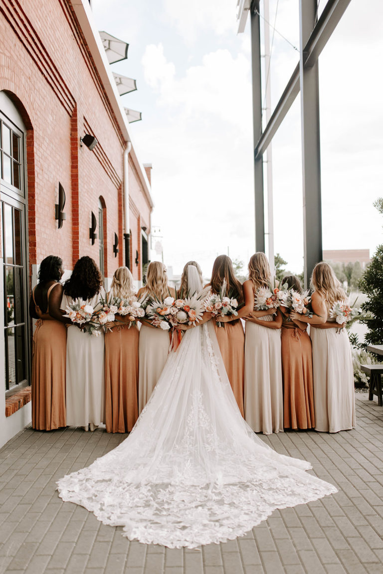 Burnt Orange And Neutral Tampa Heights Boho Inspired Wedding | Armature ...