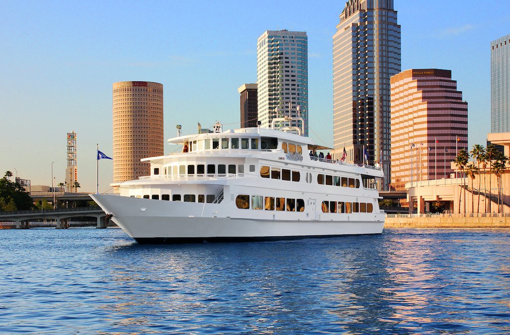 Yacht Starship Tampa Sunset Holiday and Wedding Cruise Venue