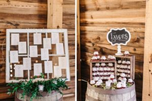 Whimsical Rustic Inspired Wedding Decor and Reception Details Rustic Seating Chart on Antique Window, Homemade Jam Wedding Favors