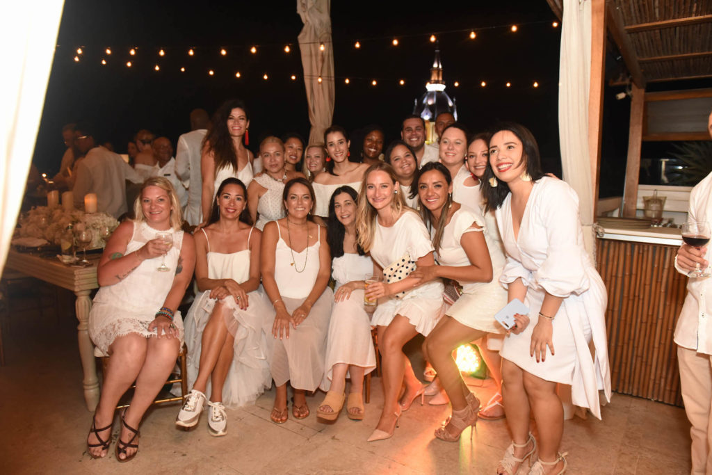 Walled City Old Town Cartagena, Colombia with Cathedral Backdrop from Movich Hotel Rooftop Wedding Reception | Destination Wedding and Honeymoon Travel Tips | Photographer: Pedraza Producciones