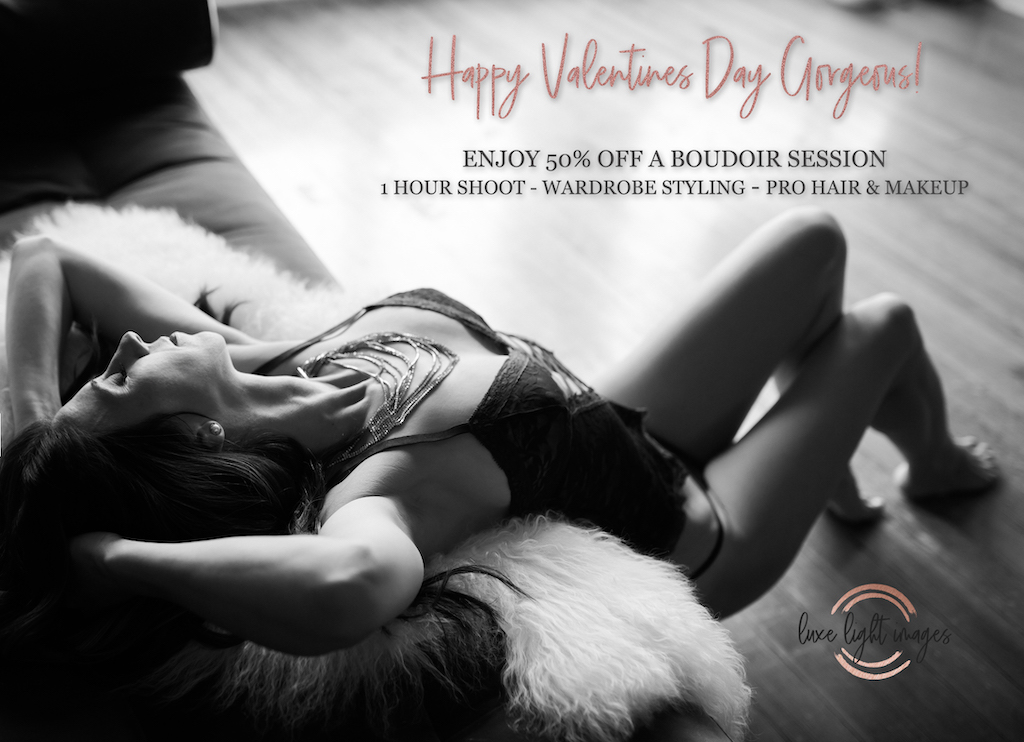 Luxe Light Photography | 2020 Valentines Day Boudoir Photography Special in Tampa Bay