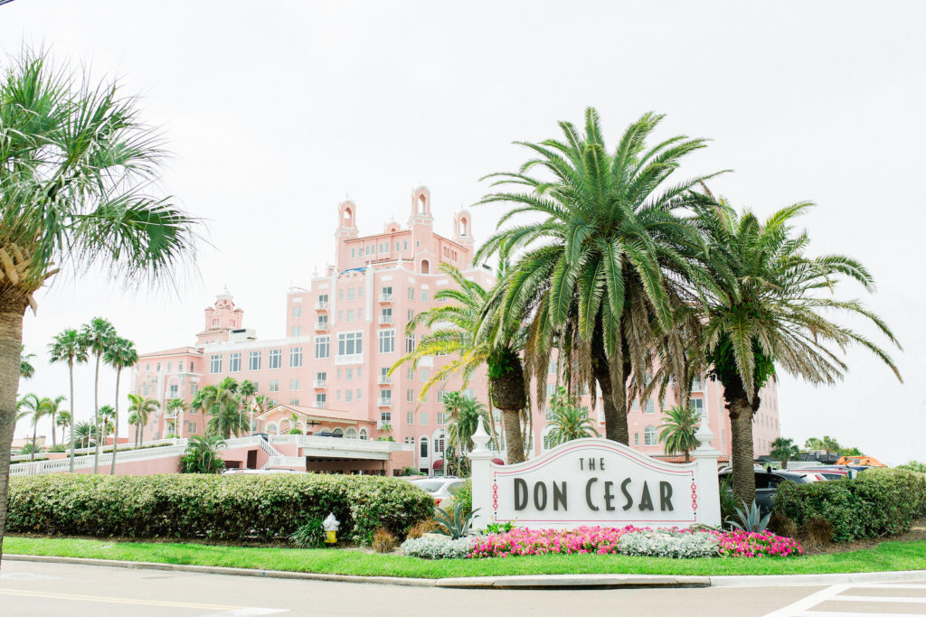 St. Pete Beach Wedding Venue The Don Cesar | Pink Palace