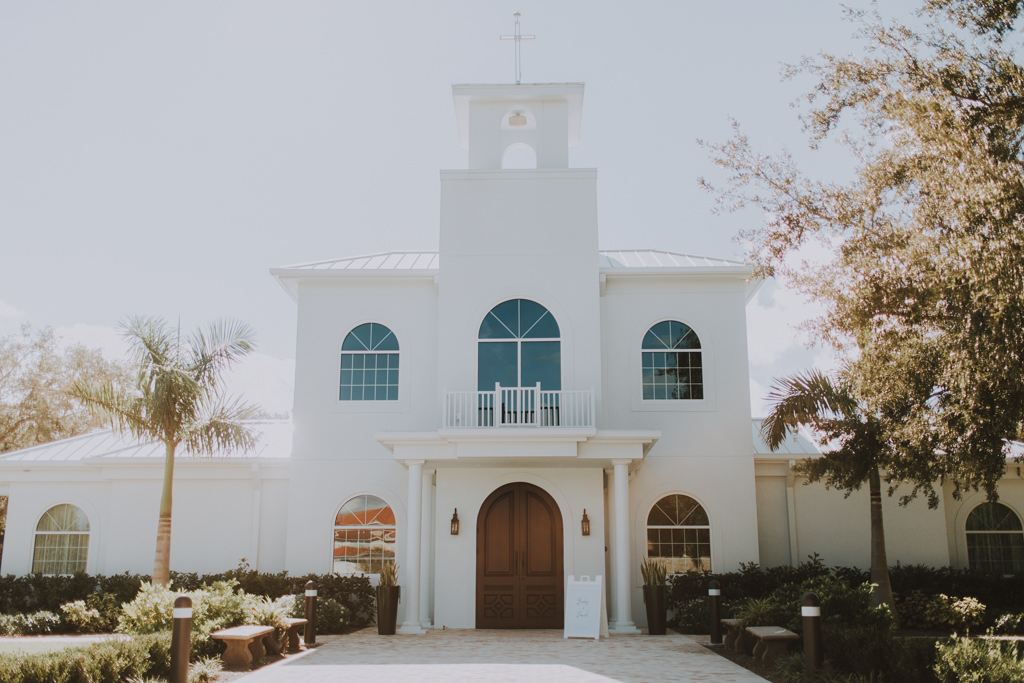 Clearwater Wedding Venue Harborside Chapel | Traditional White Tampa Bay Church