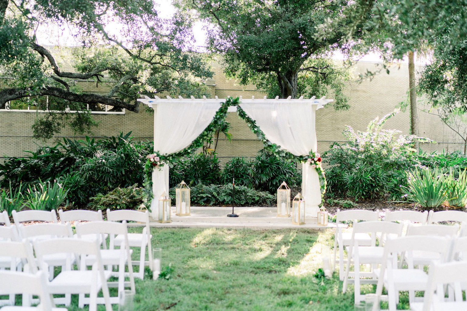 Romantic Greenery-Inspired South Tampa Wedding | Tampa Garden Club ...