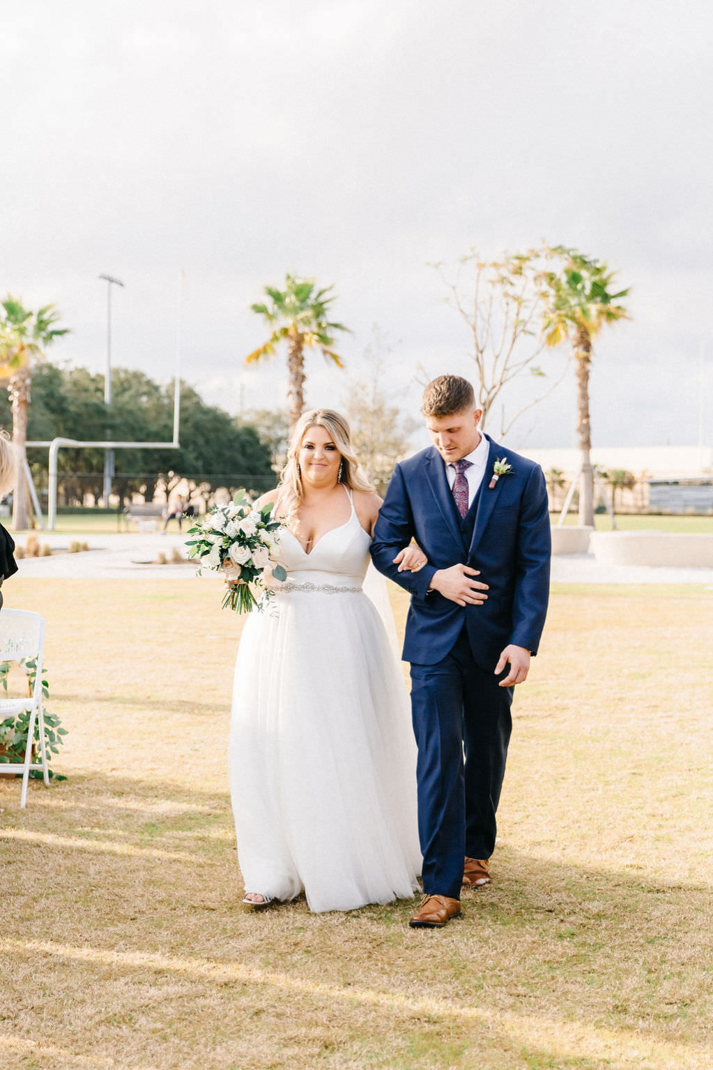 Luxurious White And Greenery Inspired Downtown Tampa Wedding | Tampa ...