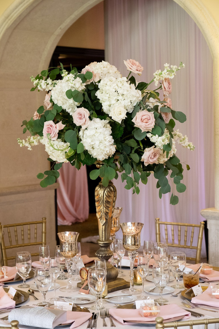 Classic Ivory and Blush Pink Tampa Wedding | Avila Golf and Country Club