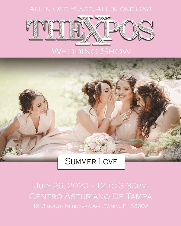 TheXpos Bridal Show July 26, 2020