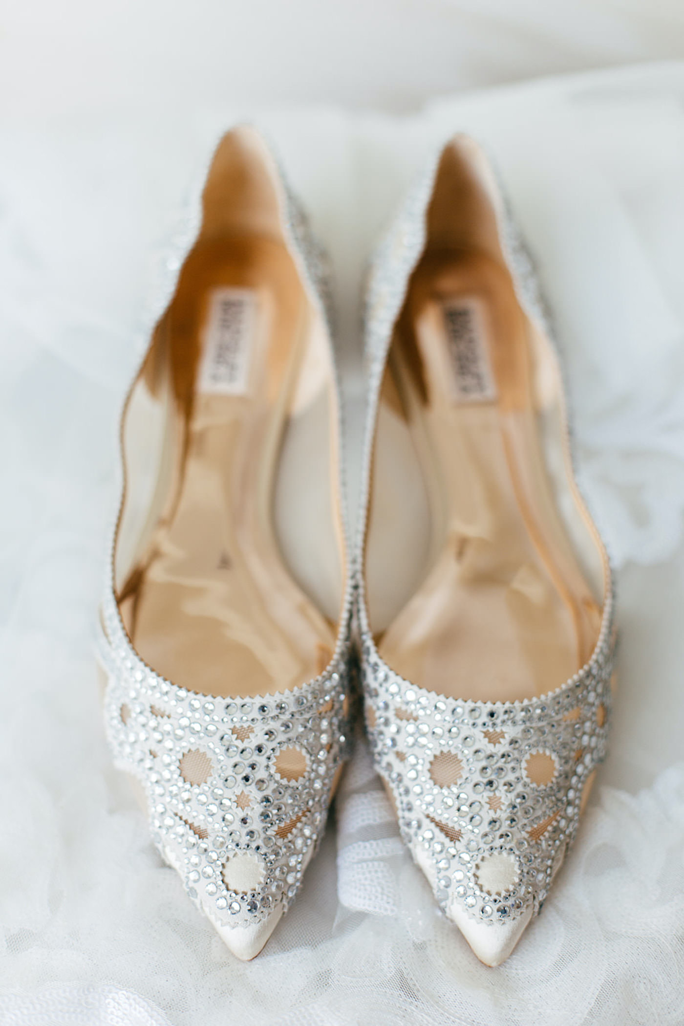 Florida Wedding Shoes, Crystal Embellished