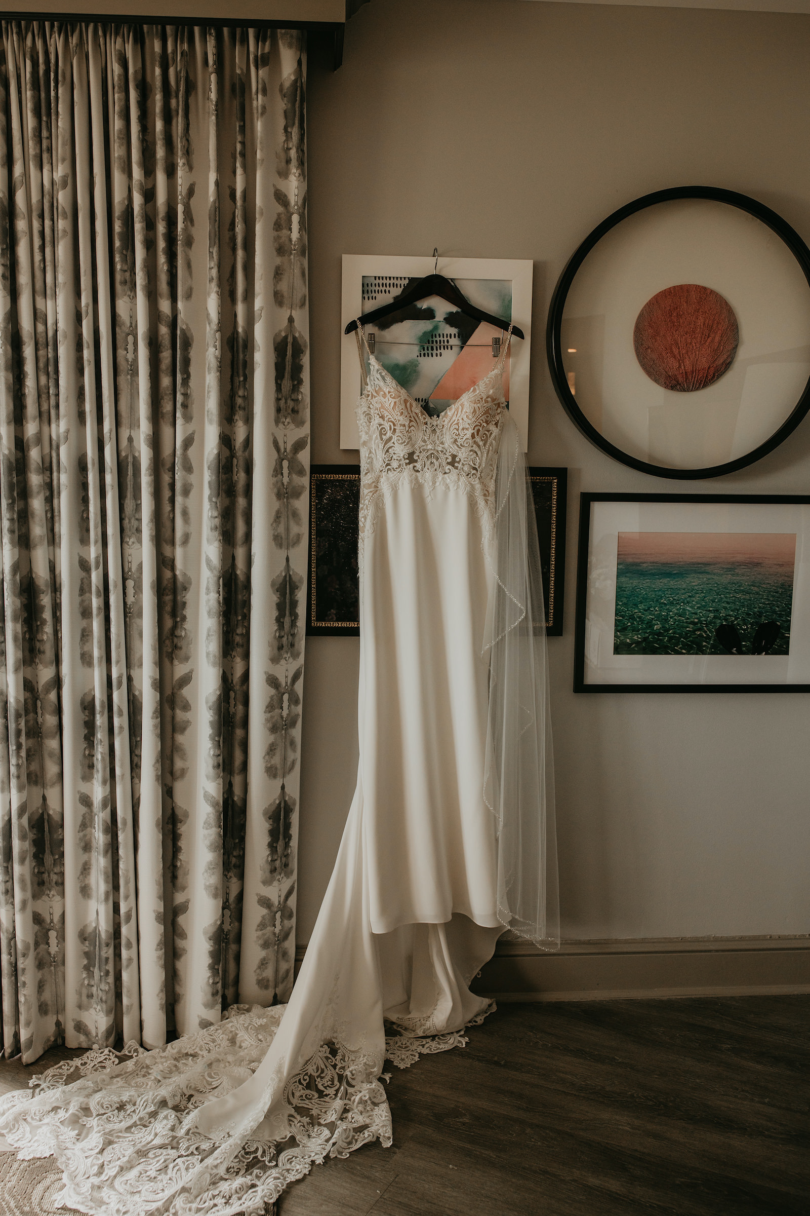 Enzoani Lace A-Line Wedding Dress