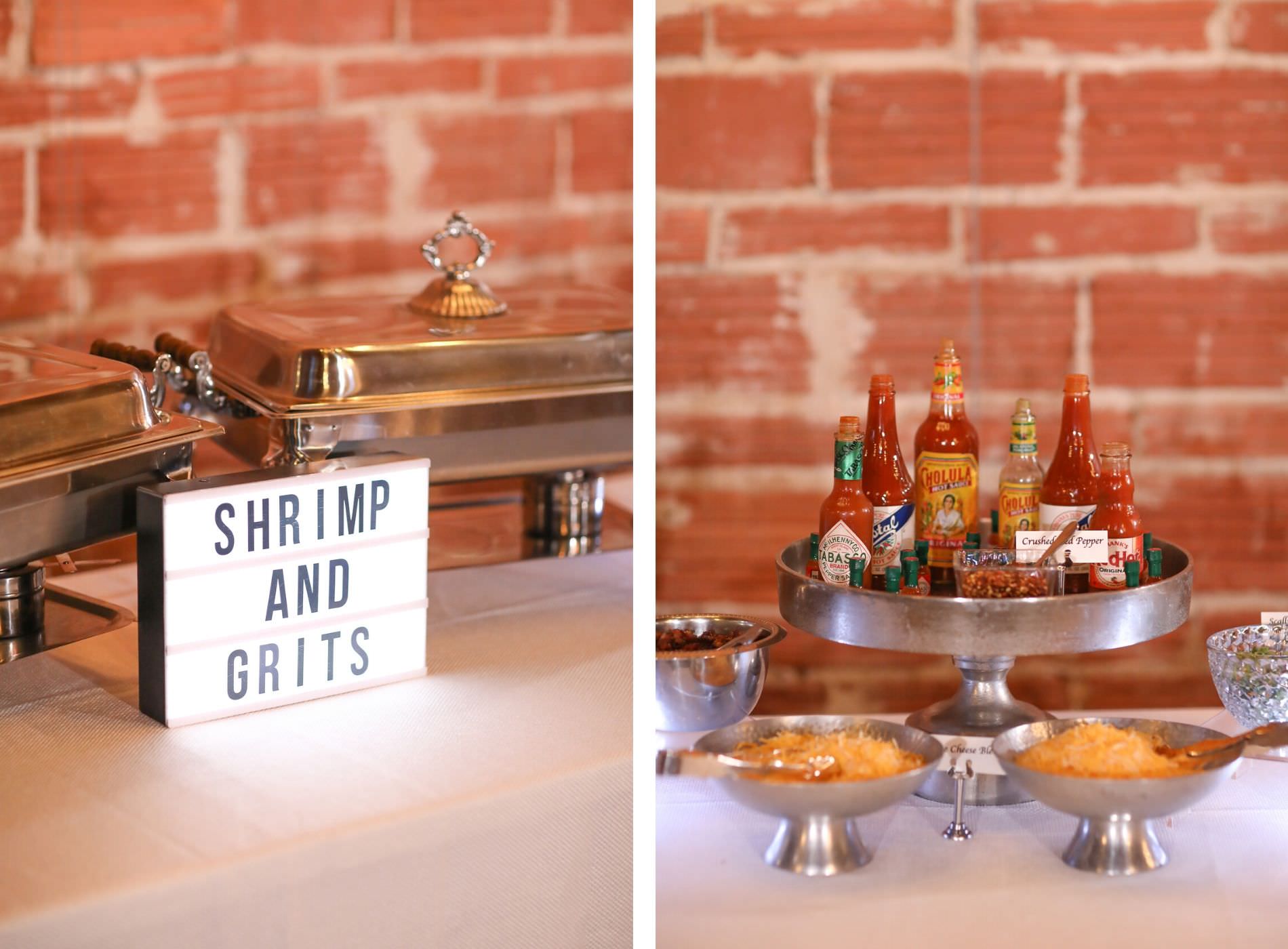 Shrimp and Grits Buffet Bar | Elite Events Catering