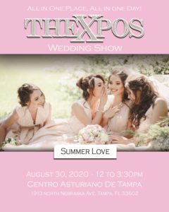 TheXpos Bridal Show August 30, 2020