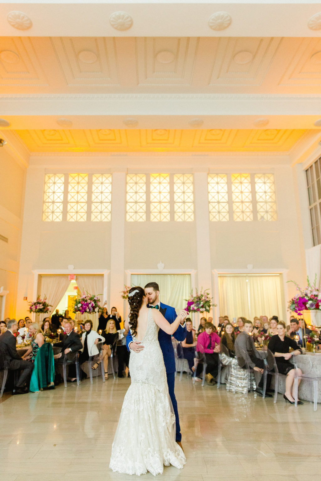 Bride and Groom First Dance Photo | Downtown Tampa Wedding Venue The Vault