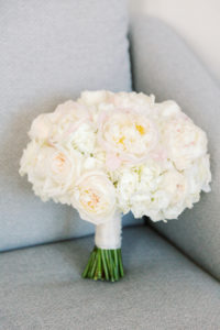 Classic Traditional Ivory Cream Flowers Bridal Bouquet