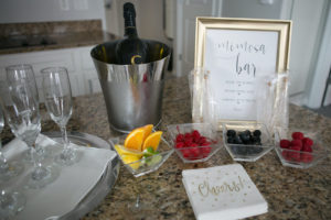 Bridal Party Getting Ready Mimosa Bar | Tampa Bay Wedding Photographer Carrie Wildes