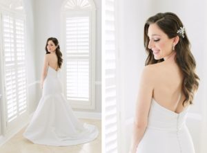 Tampa Bride in Classic Open Back Fit and Flare Wedding Dress