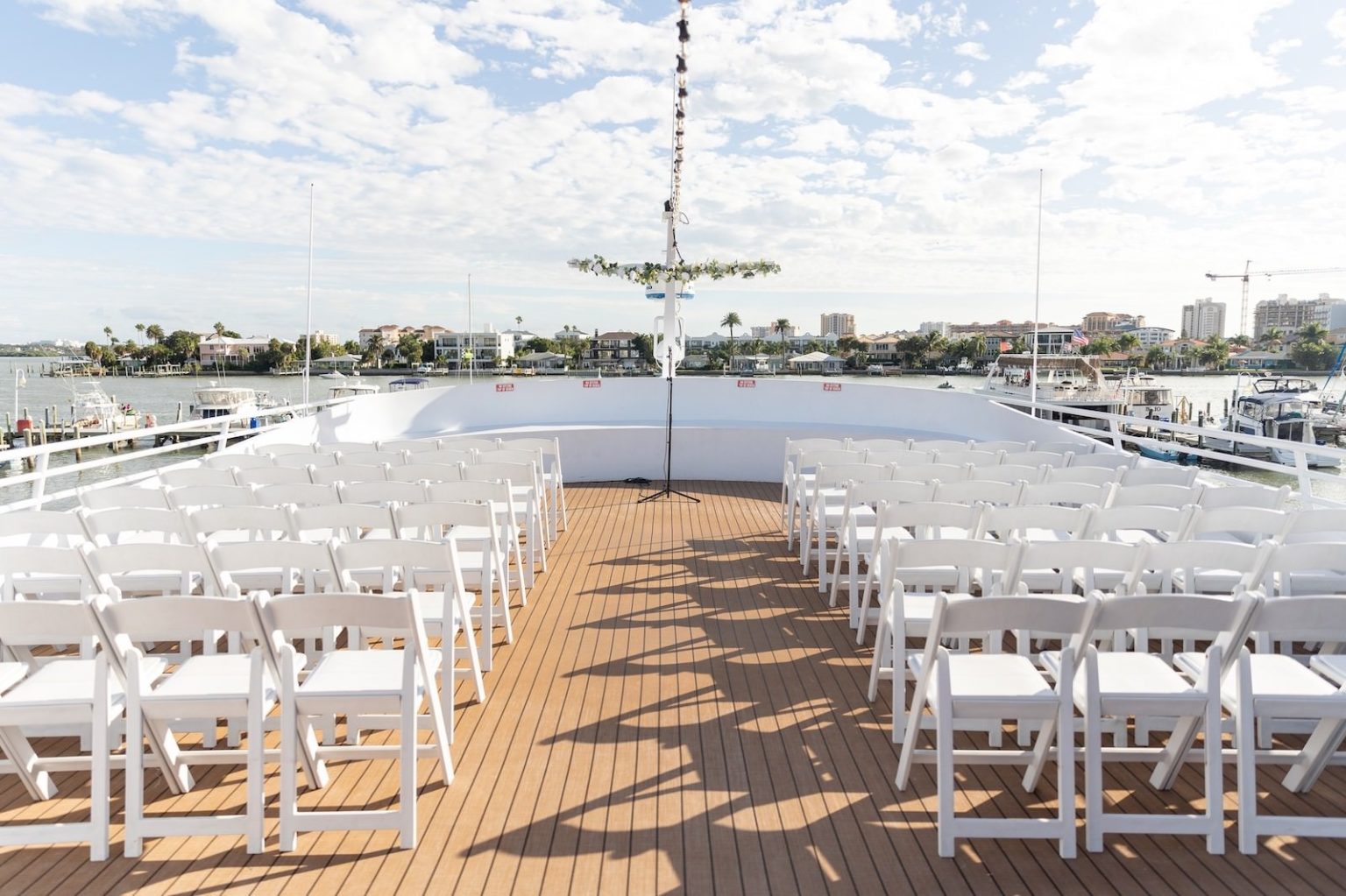 wedding yacht rental tampa