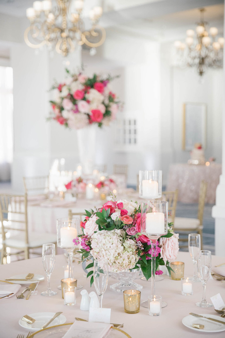 Vibrant Pink and Gold Fairytale Wedding | The Don CeSar