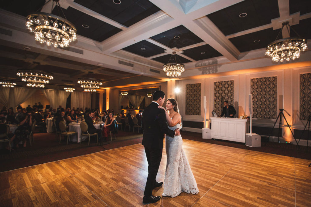 Tampa Bride and Groom First Dance Wedding Reception | St. Pete Wedding Venue The Birchwood