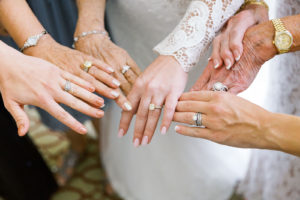 Bride Generation Photo Showing Hands with Rings