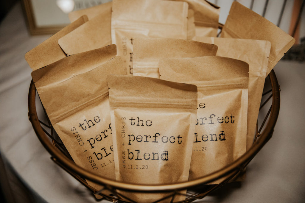 Coffee Bean Wedding Favors | The Perfect Blend