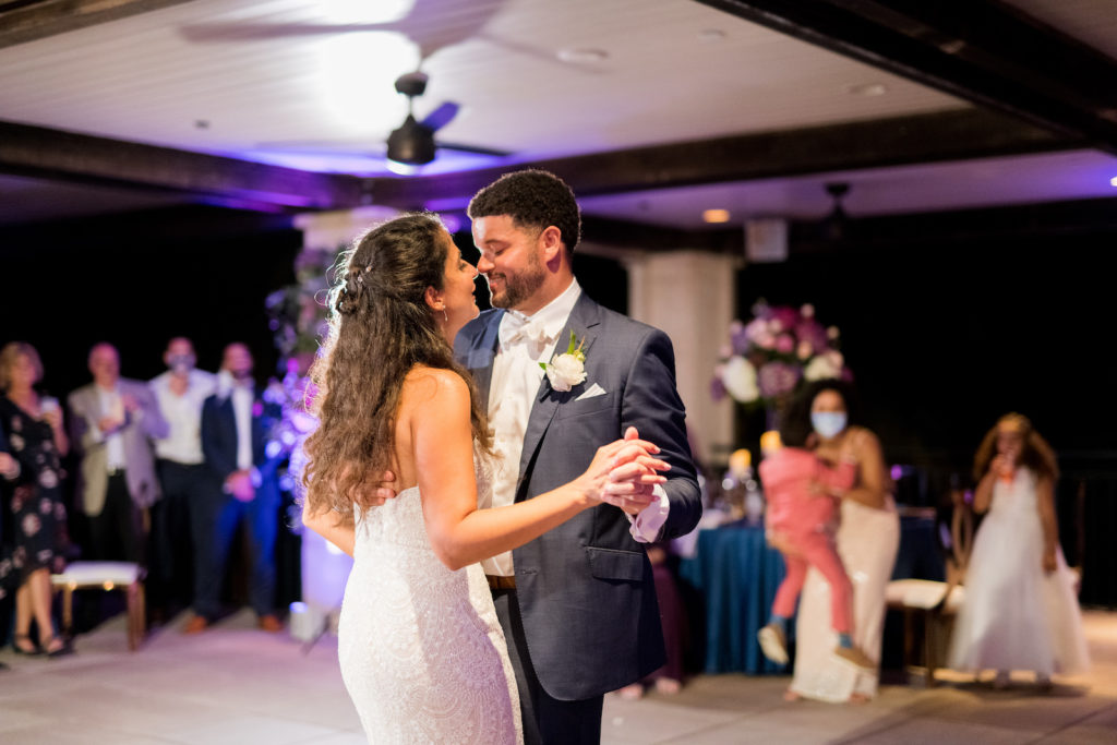 Sarasota Bride and Groom First Dance Wedding Reception Portrait | Tampa Bay Wedding Photographer Kera Photography