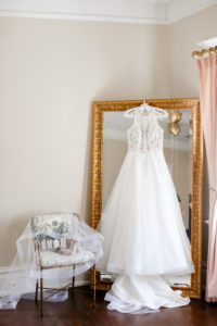 Lace and Illusion Scoop Neckline and Tulle Ballgown Wedding Dress | Tampa Bay Wedding Photographer Lifelong Photography Studio