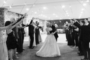 Clearwater Bride and Groom Sparkler Exit at Bellair Country Club Reception | Florida Wedding Planner Parties A'La Carte