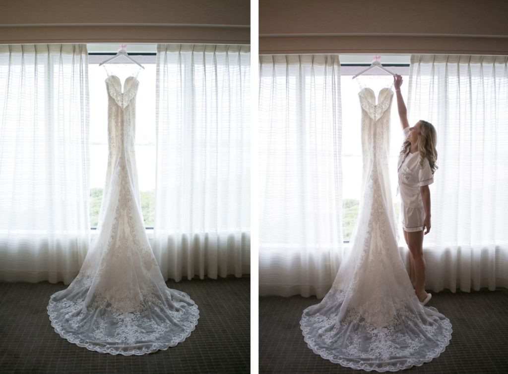 Sweetheart Neckline Fitted Lace Wedding Gown | Tampa Bride | WToo by Watters