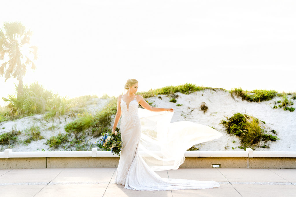 Dress: Wtoo Charisma Wedding Dress | Elegant Florida Bride | Dewitt for Love Florida Bride Wedding Portrait