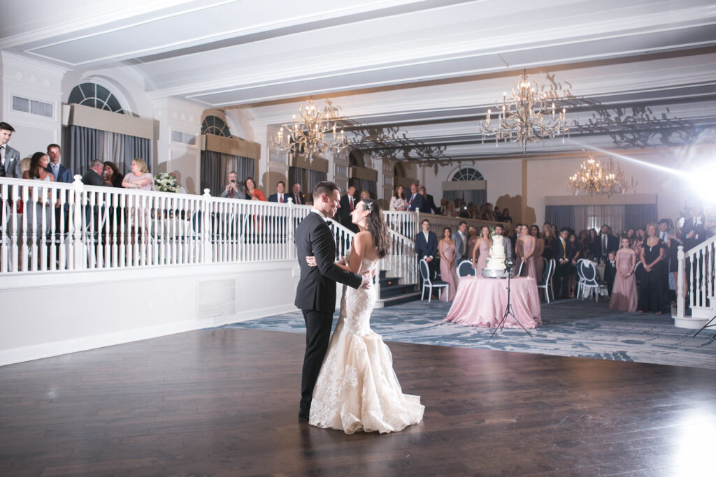 Bride and Groom First Dance Wedding Portrait | The Don CeSar | Carrie Wildes Photography