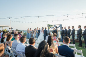 St. Pete Florida Hotel Rooftop Wedding Ceremony | Hotel Zamora
