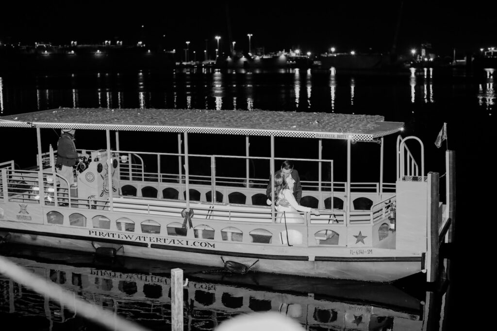 Romantic Blue Yacht StarShip Tampa Wedding29