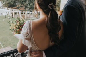 Bride and Groom Intimate Wedding Portrait | Adore Bridal Hair and Makeup
