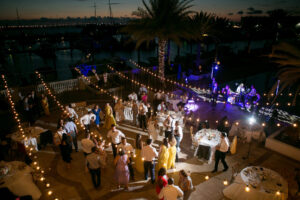 Outdoor Waterfront Wedding Reception | Westshore Yacht Club