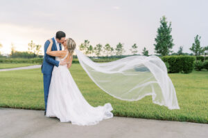 Bride and Groom Wedding Portrait | Estate Wedding Tampa Florida