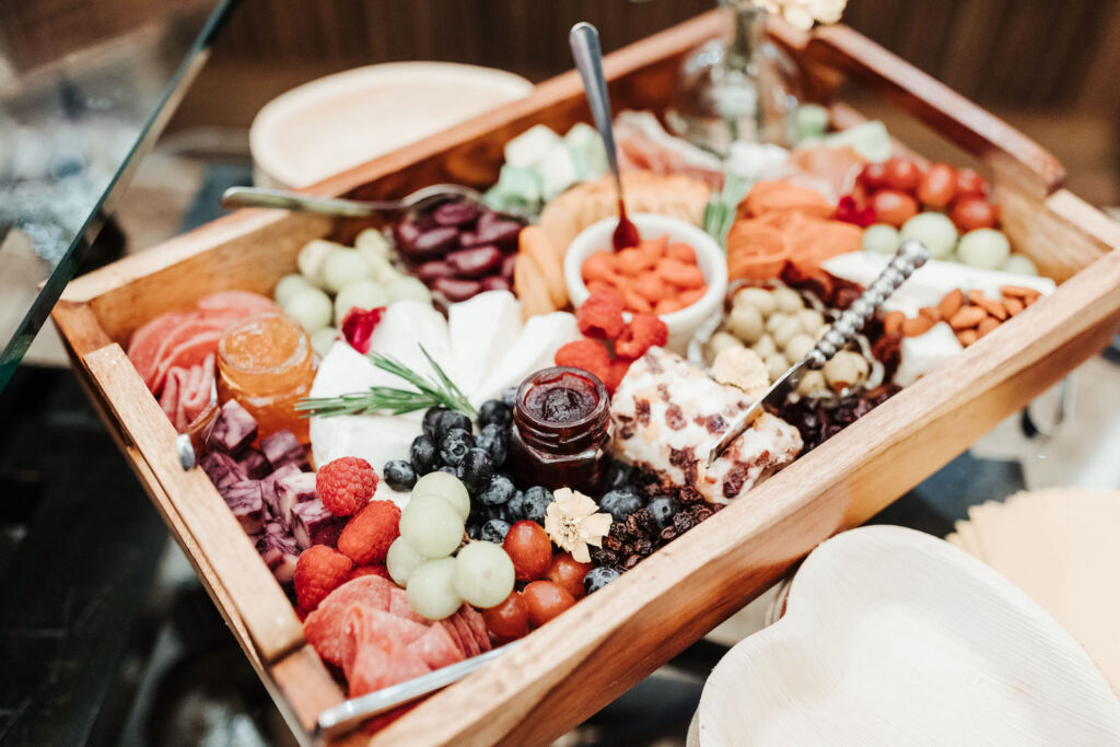 Charcuterie for Wedding Cocktail Hour Menu